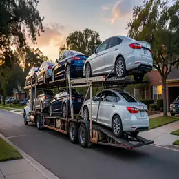 Car transport carrier in Dyfed