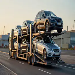 Car transport carrier in Craigavon, County Armagh