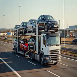 Car transport carrier in Belfast, County Antrim