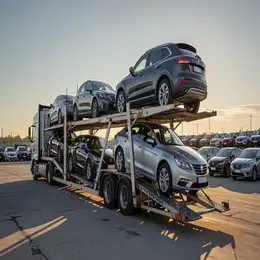 Car transport carrier in Belfast, County Antrim