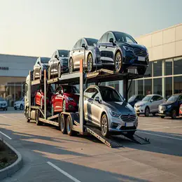 Car transport carrier in Belfast, County Antrim