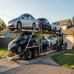 Car transport carrier in Falkirk