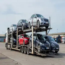 Car transport carrier in Lancashire