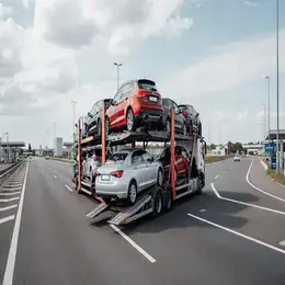 Car transport carrier in Kingston upon Hull, East Riding of Yorkshire