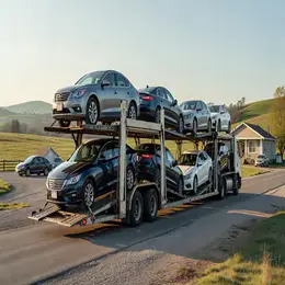 Car transport carrier in Ashford, Kent