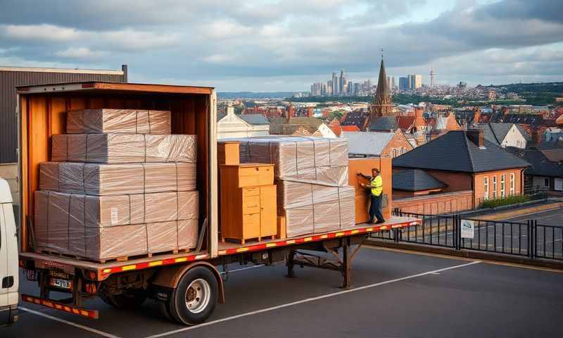 Aberdeen man with a van