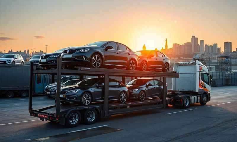 Car transporter in Aberdeen, Aberdeen