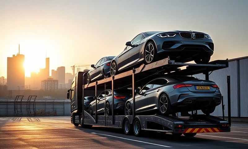 Car transporter in Bracknell, Berkshire