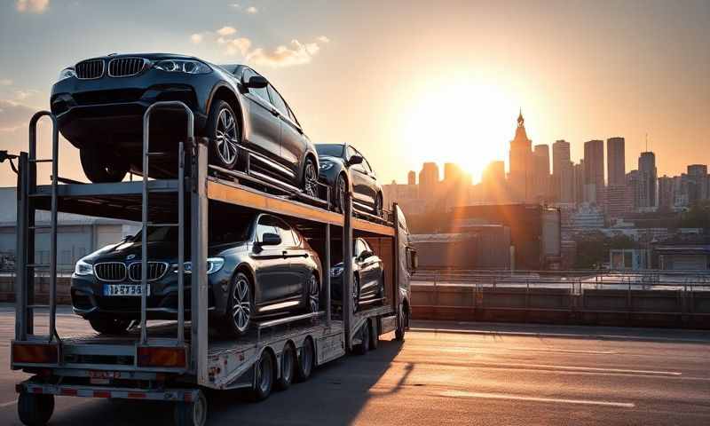 Car transporter in Bristol, Bristol