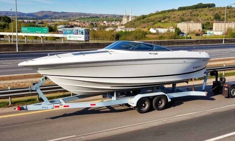 Boat transporter in Clwyd