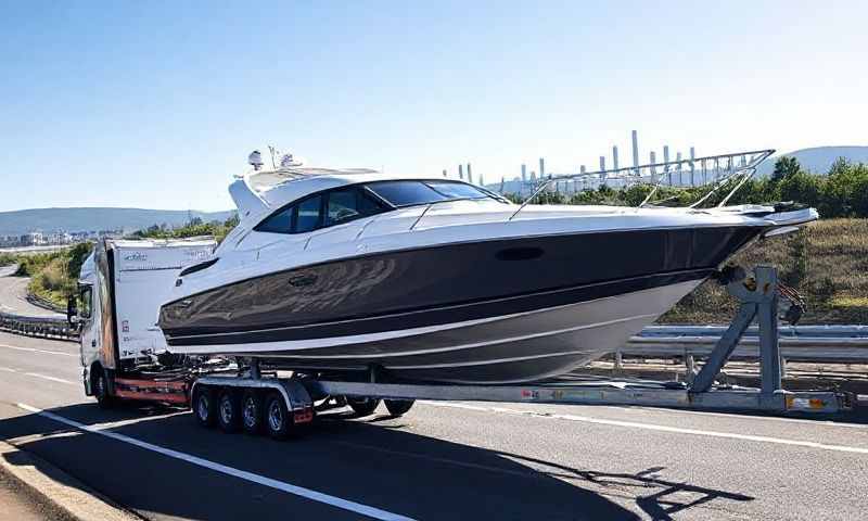 Boat transporter in County Antrim