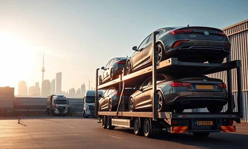 Belfast, County Antrim car transporter