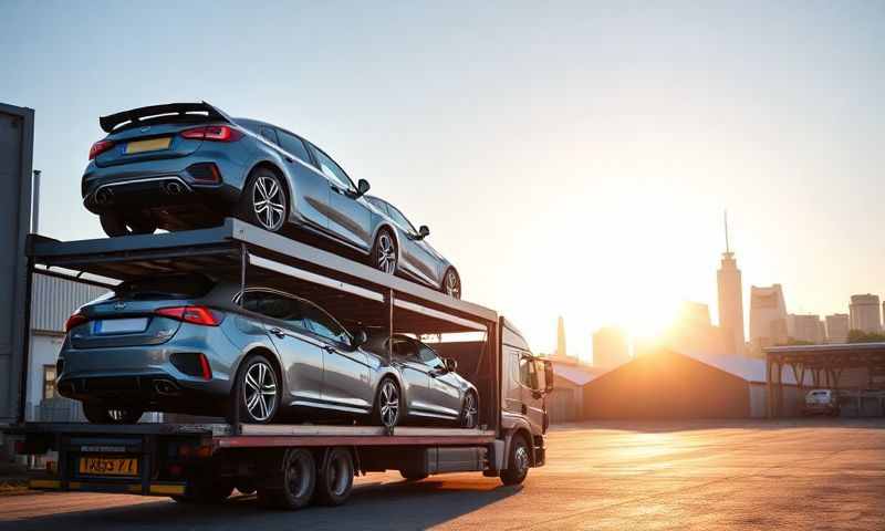 Lisburn, County Antrim car transporter