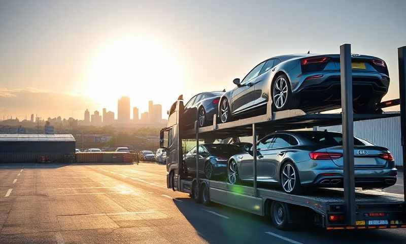 Car transporter in County Armagh