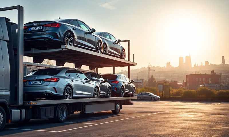 Craigavon, County Armagh car transporter