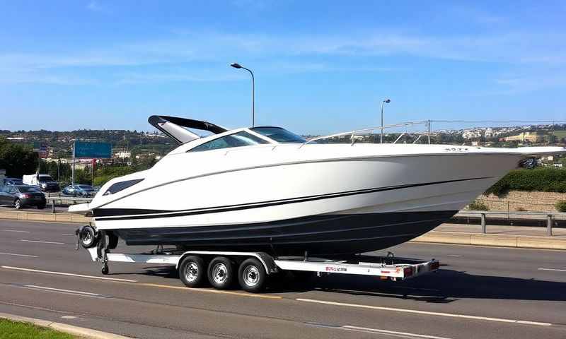 Boat transporter in County Down