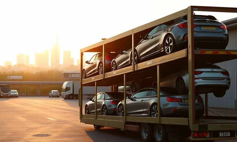 Car transporter in Derry/Londonderry, County Londonderry