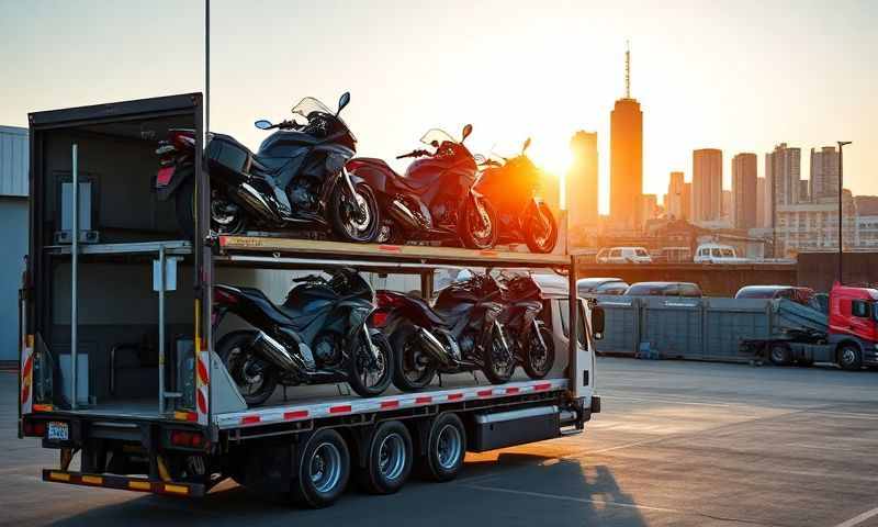 Long Eaton, Derbyshire motorcycle transporter