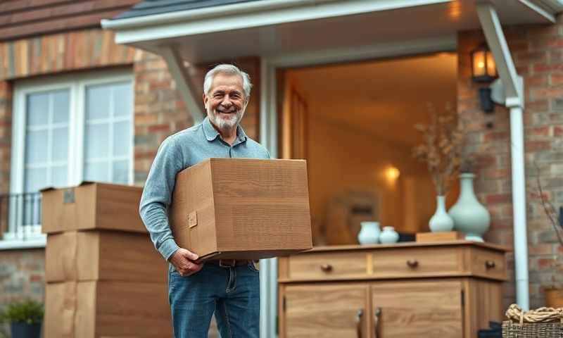 Dyfed man with a van