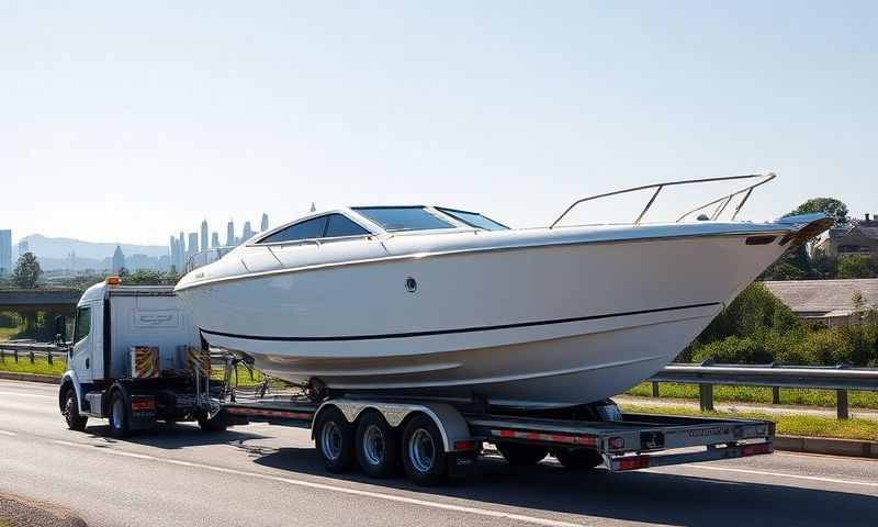 East Ayrshire boat transporter