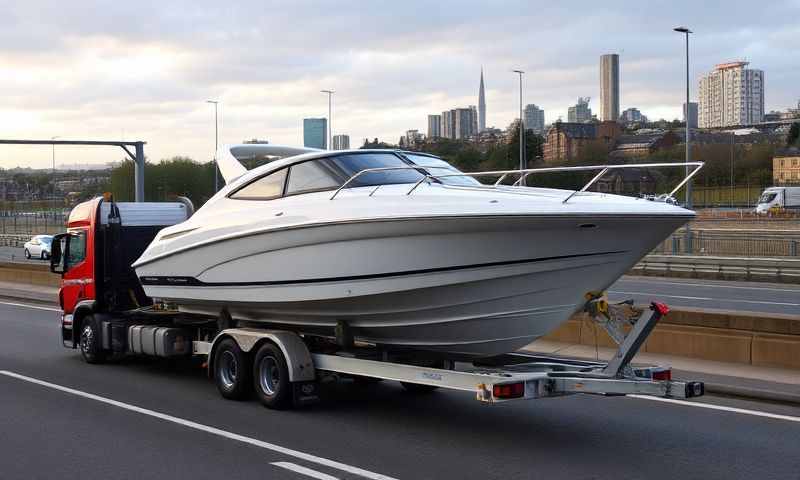 Boat transporter in Kilmarnock, East Ayrshire