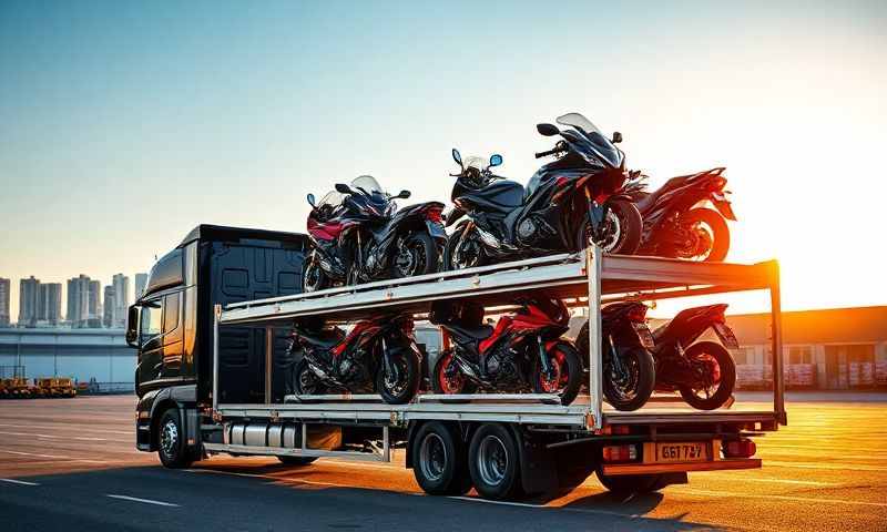 Kilmarnock, East Ayrshire motorcycle transporter