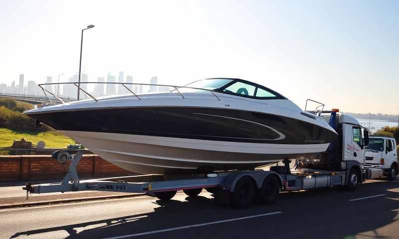 Bexhill-on-Sea, East Sussex boat transporter