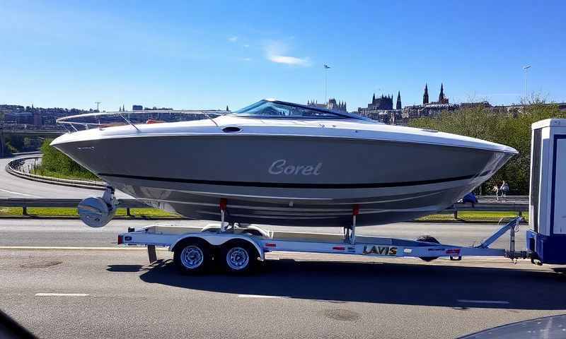 Boat transporter in Edinburgh