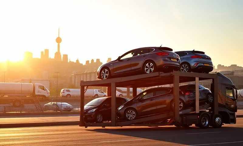 Car transporter in Edinburgh, Edinburgh