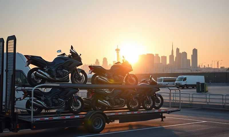 Harlow, Essex motorcycle transporter