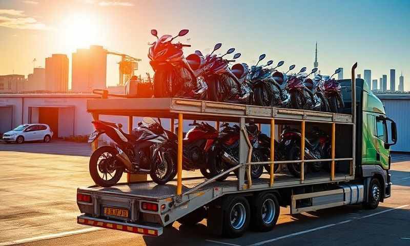 Rayleigh, Essex motorcycle transporter