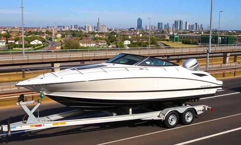 Southend-on-Sea, Essex boat transporter