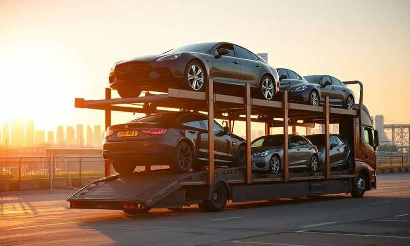 Car transporter in Southend-on-Sea, Essex