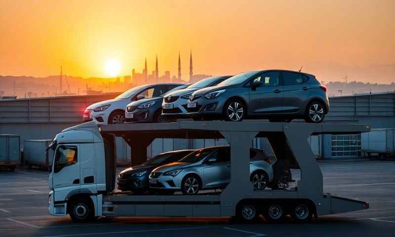 Glenrothes, Fife car transporter