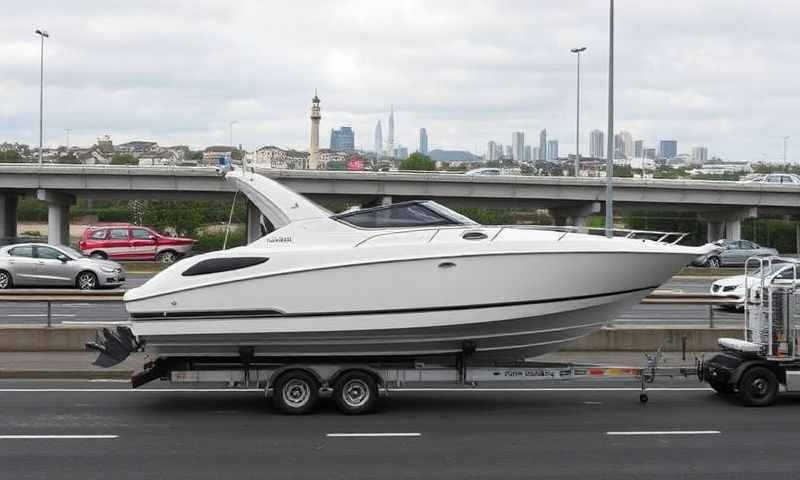 Boat transporter in Kirkcaldy, Fife