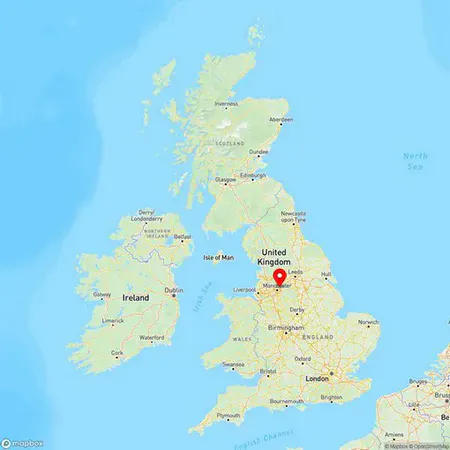 Map of Chadderton, Greater Manchester, United Kingdom