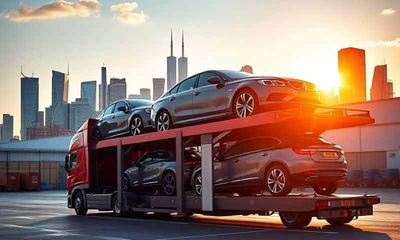 Car transporter in Manchester, Greater Manchester