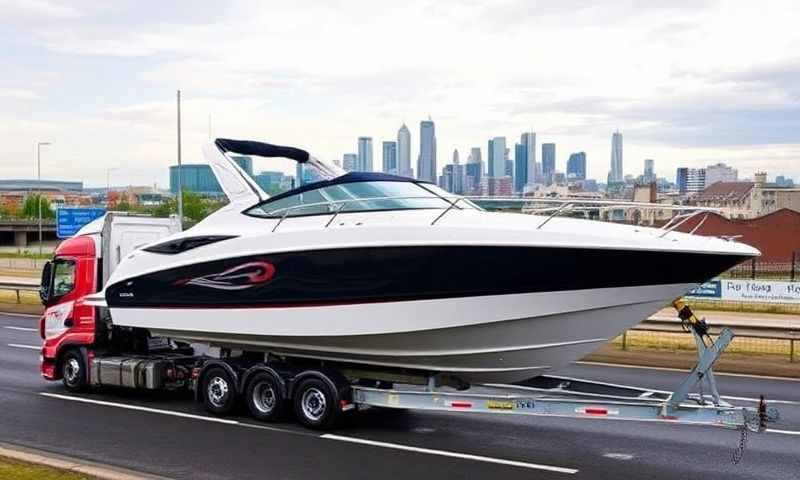 Boat transporter in Stockport, Greater Manchester