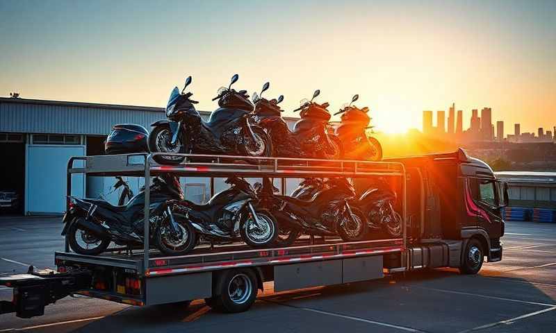 Andover, Hampshire motorcycle transporter