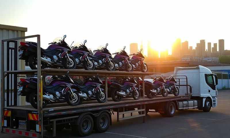 Motorcycle transporter in Andover, Hampshire