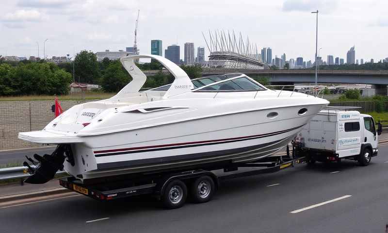 Boat transporter in Bishop's Stortford, Hertfordshire