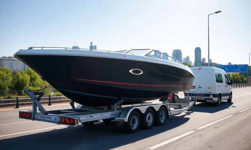 Borehamwood, Hertfordshire boat transporter