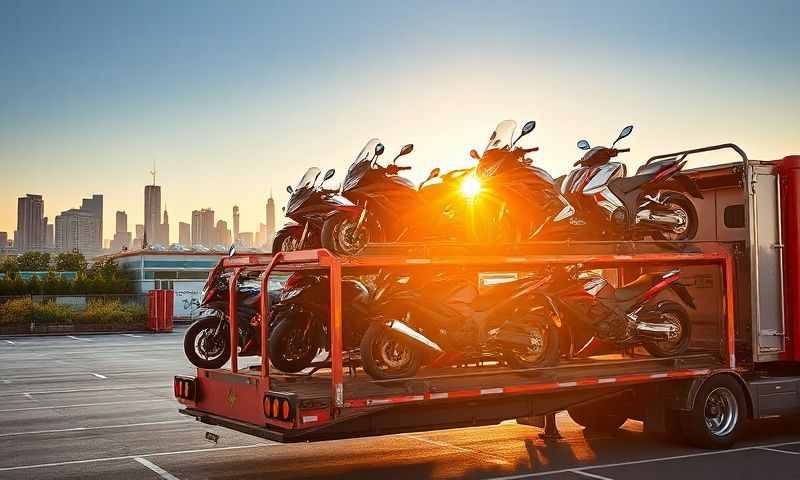 St Albans, Hertfordshire motorcycle transporter