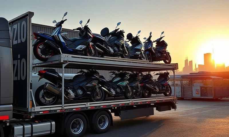 Welwyn Garden City, Hertfordshire motorcycle transporter