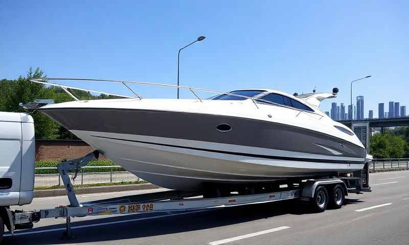 Boat transporter in Hertfordshrie