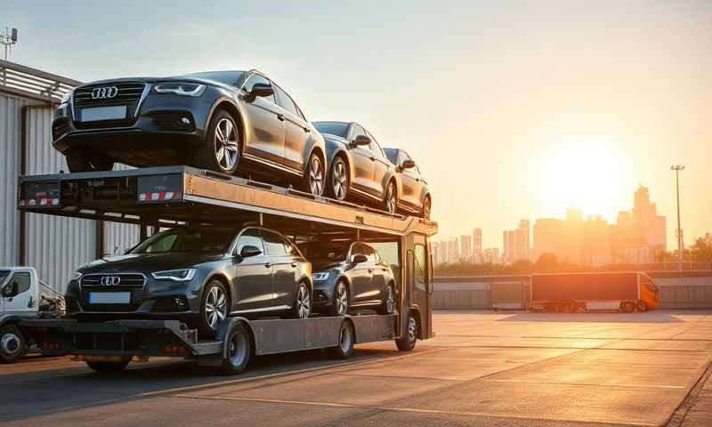 Car transporter in Ashford, Kent