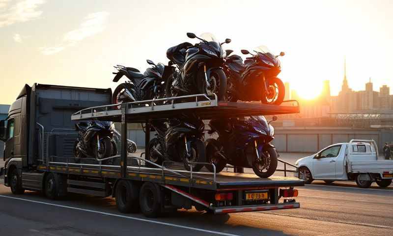 Motorcycle transporter in Ashford, Kent