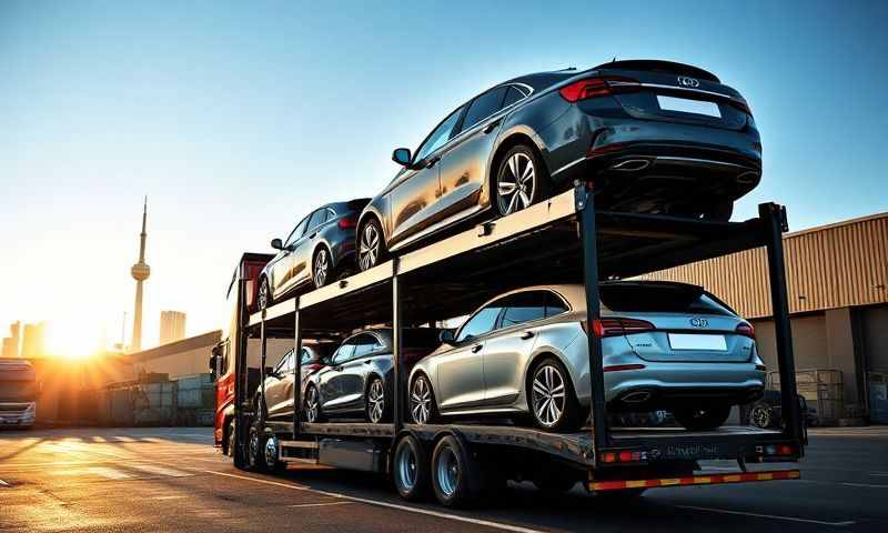 Car transporter in Fulwood, Lancashire