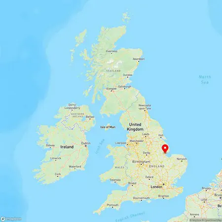 Map of Boston, Lincolnshire, United Kingdom