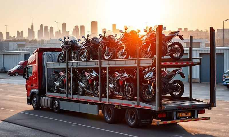 Bridgend, Mid Glamorgan motorcycle transporter